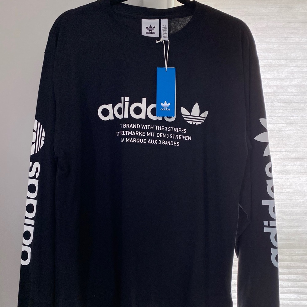 Long sleeve adidas shirt